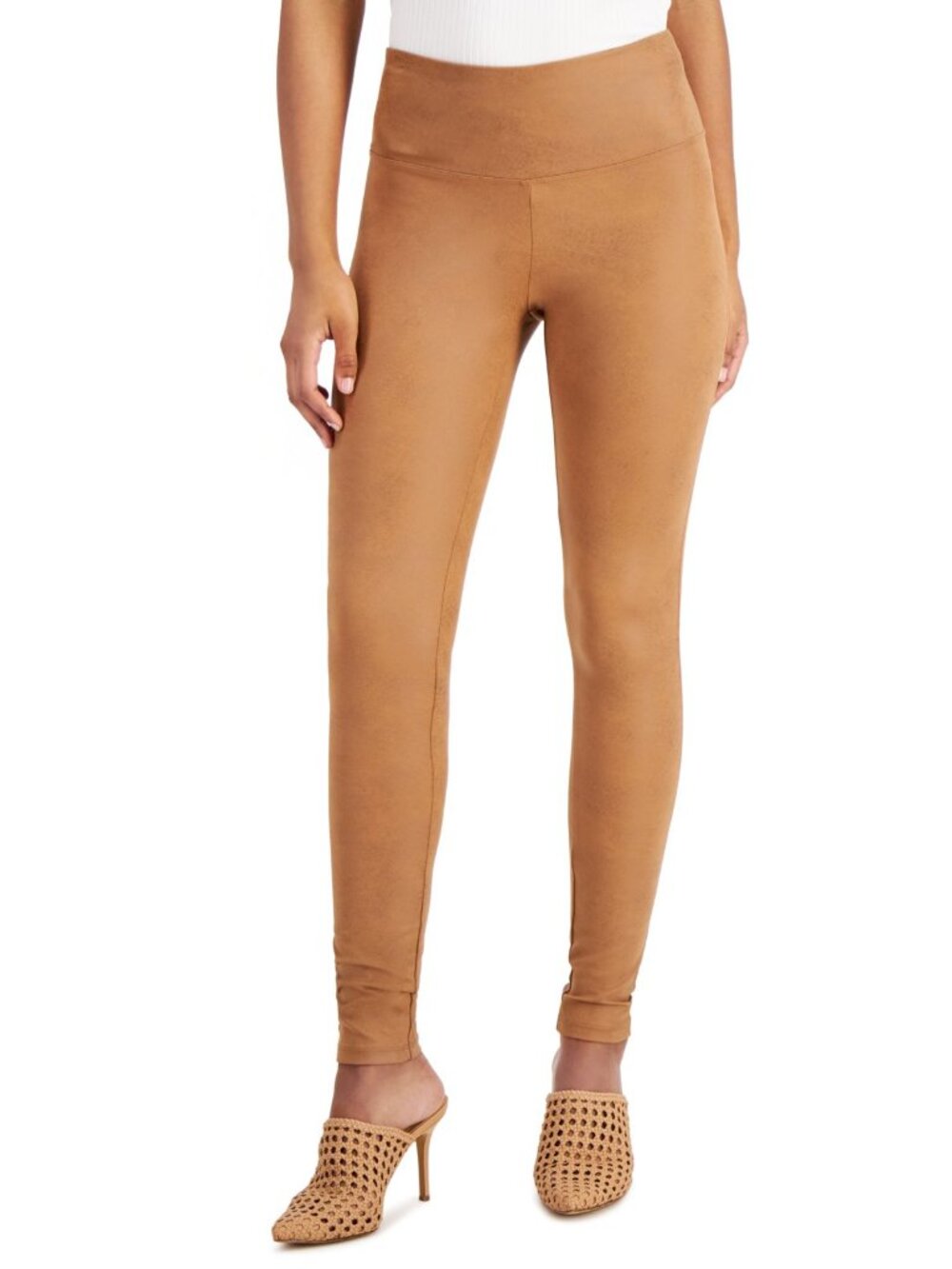 INC International Concepts Womens Faux-Leather Leggings
